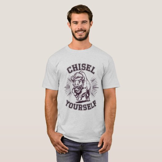 T-shirt Citer Tee 'Chisel Yourself' (Devant entier)