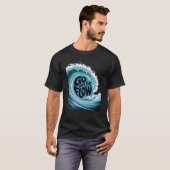 T-shirt Citez le courant minimal (Devant entier)
