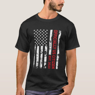 T-shirt Citoyen des États-Unis 2023 Nouveau Test de Citoye