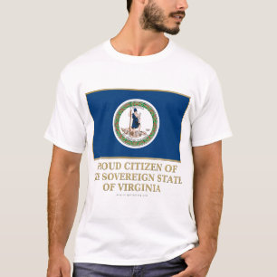 T-shirt Citoyen fier de la Virginie