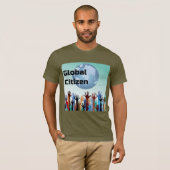 T-shirt citoyen global (Devant entier)