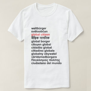 T-SHIRT CITOYEN GLOBAL