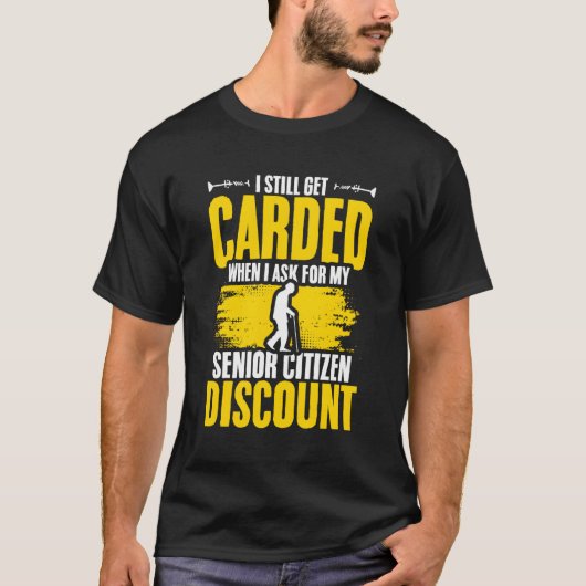 T-shirt Citoyen senior Old Guy Senior Citizen (Devant)
