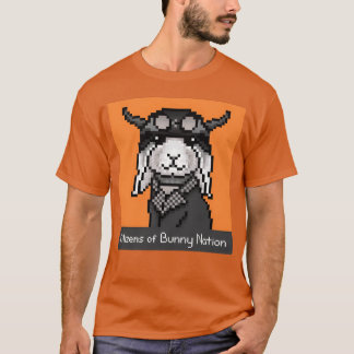 T-shirt Citoyens de la Nation Bunny NFT 70 Œuvre d'art fil