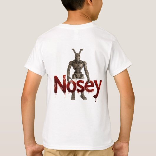T-shirt Citra Nosey Animatronic Benjamin Pochurek Nosey (Dos)