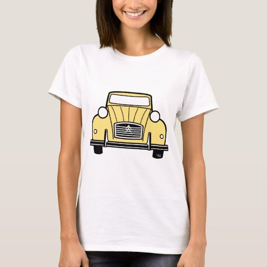 T-shirt Citroen 2CV (Devant)