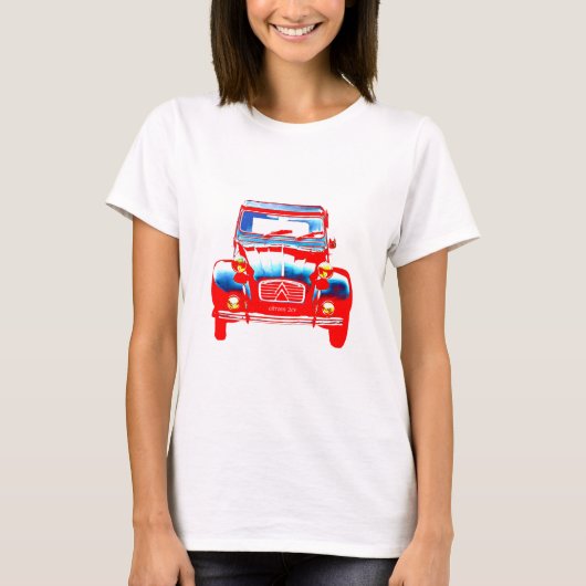 T-shirt Citroen 2CV 2 (Devant)
