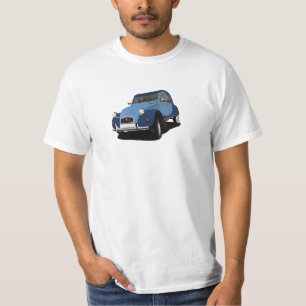T-shirt Citroën 2CV Charleston - 6 options de couleurs -