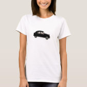 T-shirt Citroën 2CV noire (Devant)
