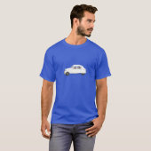 T-shirt Citroen blanc 2CV (Devant entier)