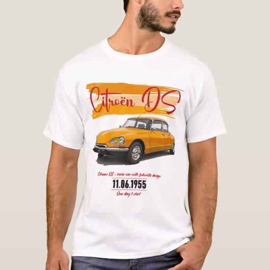 T-Shirt Citroën DS (Devant)
