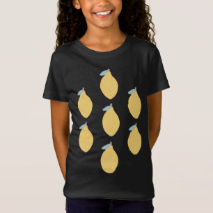 T-Shirt Citron - agrumes avec motif symétrique