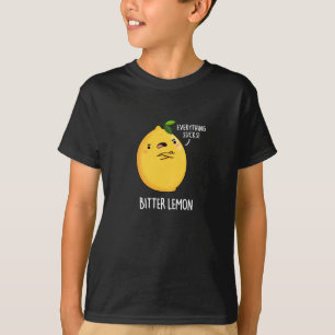 T-shirt Citron amer Funky Fruit Pun Dark BG