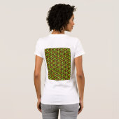 T-shirt Citron, citron vert et bitume avec glace et tranch (Dos entier)