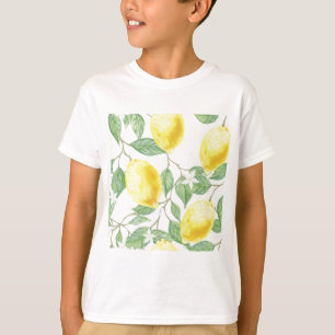 T-shirt Citron d'aquarelle