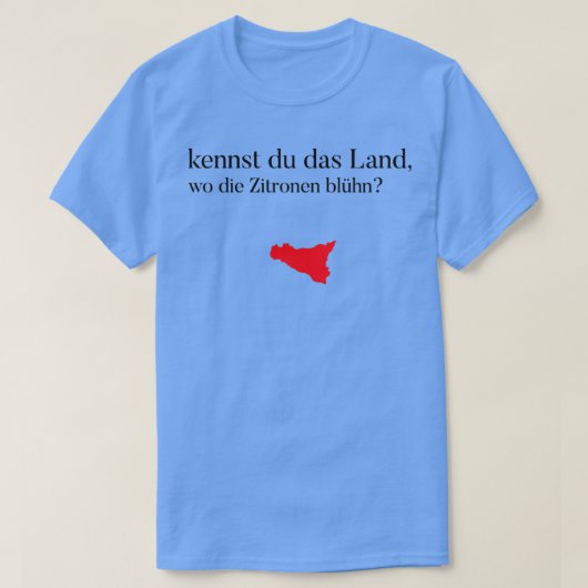 T-shirt Citron de Goethe (Design devant)