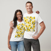 T-shirt Citron Design été Illustration Vintage (Unisexe)