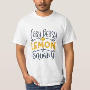 T-shirt citron doux