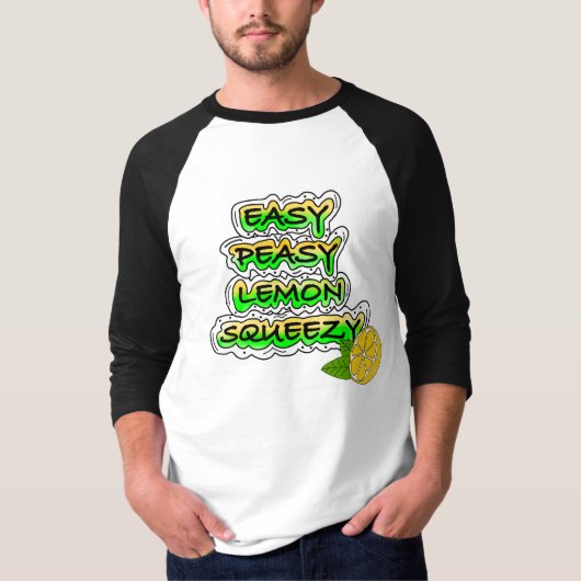 T-shirt Citron doux facile (Devant)