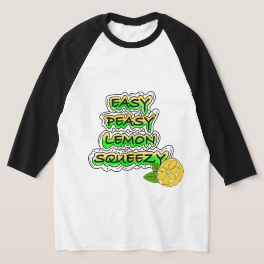 T-shirt Citron doux facile (Poser)