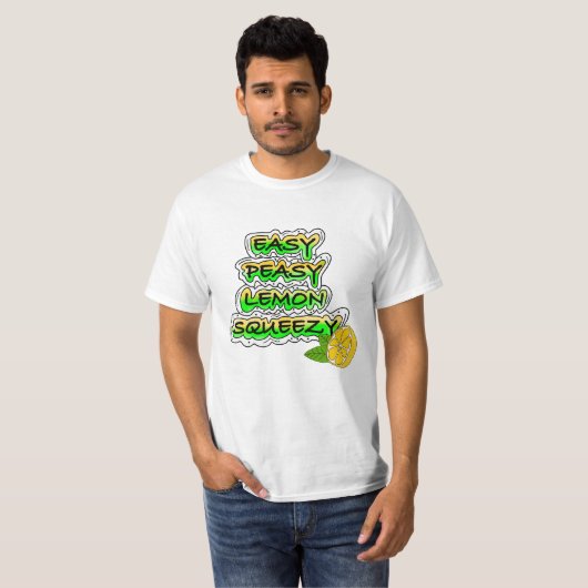 T-shirt Citron doux facile (Devant entier)