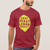 T-shirt Citron facile Squeezy de Peasy (Devant)