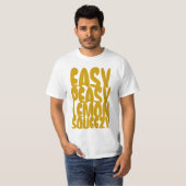 T-shirt Citron facile SQUEEZY de Peasy (Devant entier)