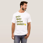 T-shirt Citron facile Squeezy de Peasy (Devant entier)