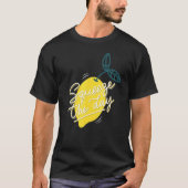 T-shirt Citron J'Écrase Le Jour I Jus De Citron Citron Cit (Devant)