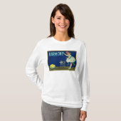 T-shirt Citron LabelSan Dimas, CA d'harmonie (Devant entier)