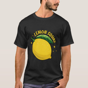 T-shirt Citron Squad Lemonade Agrumes Fruits été