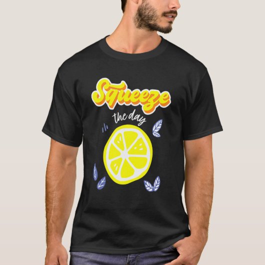 T-shirt Citron Squeeze Days Lemon Pulp Citrus Fruit (Devant)