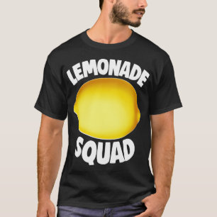 T-shirt Citronade Squad Été Fruit Tropical Jaune