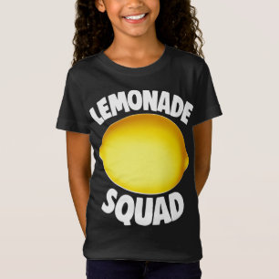 T-Shirt Citronade Squad Été Fruit Tropical Jaune