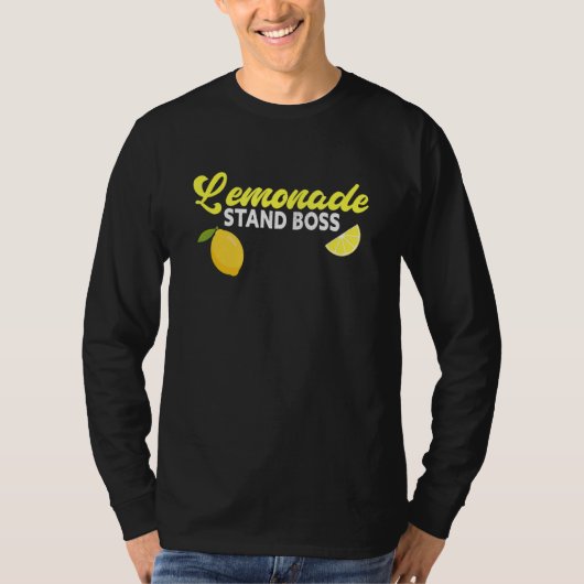 T-shirt Citronade Stand Boss Citron Jus Fruit (Devant)