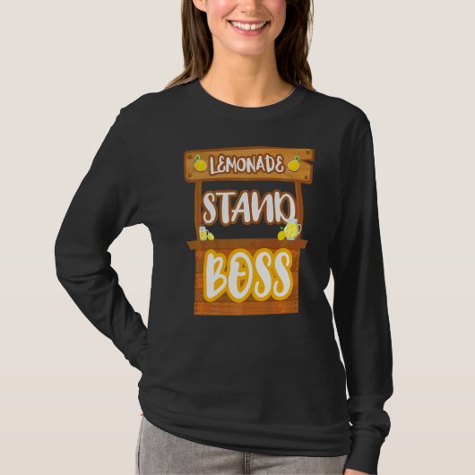 T-shirt Citronade Stand Boss Lemon Juice (Devant)