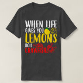 T-shirt Citrons Crawfish Homard d'eau douce Tee (Design devant)