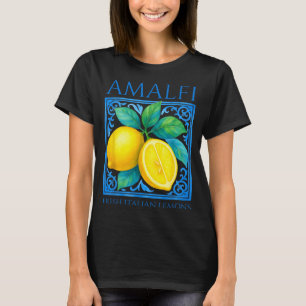 T-shirt Citrons italiens frais d'Amalfi Voyage d'été Vacan