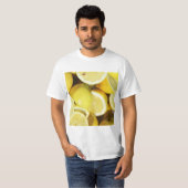 T-shirt Citrons jaune (Devant entier)