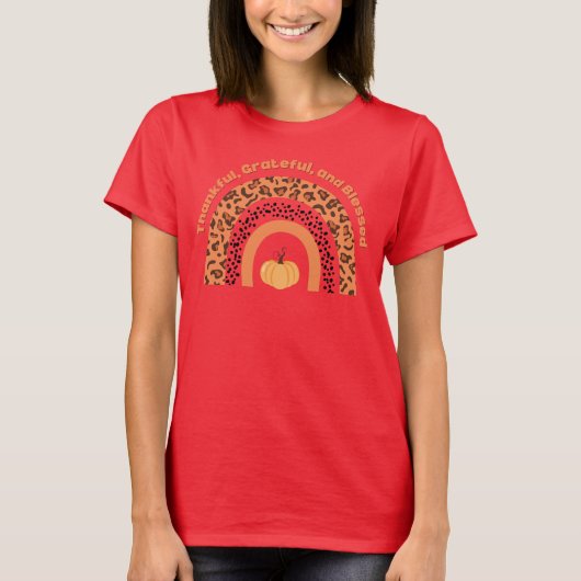 T-shirt citrouille (Devant)