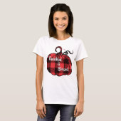 T-shirt Citrouille (Devant entier)
