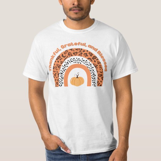 T-shirt citrouille (Devant)