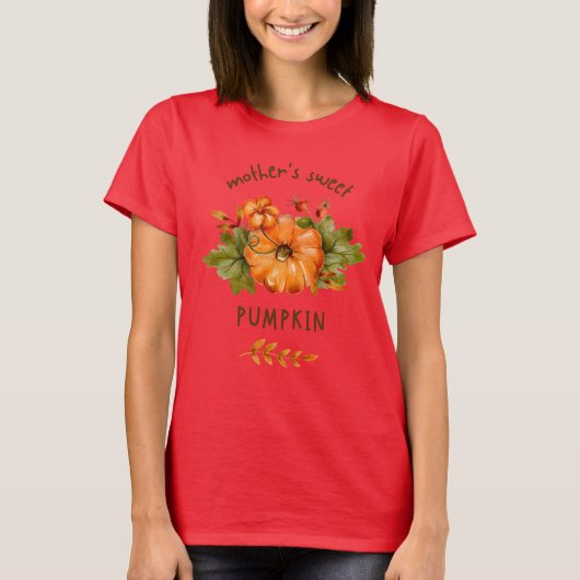 T-shirt citrouille (Devant)