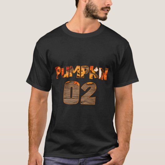 T-shirt Citrouille 02 (Devant)