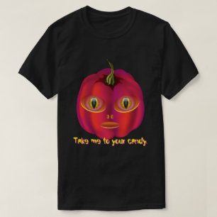 T-shirt Citrouille Alien Halloween