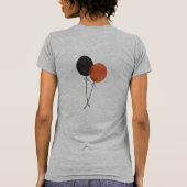 T-shirt Citrouille avec poste de lampe (Dos)