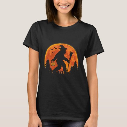 T-shirt Citrouille Bigfoot Costume Halloween Sasquatch Hom (Devant)