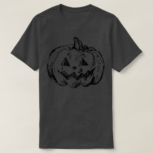 T-shirt Citrouille Carving Jack-o'-lantern Halloween Premi (Design devant)