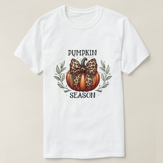 T-shirt Citrouille Coquette (Design devant)