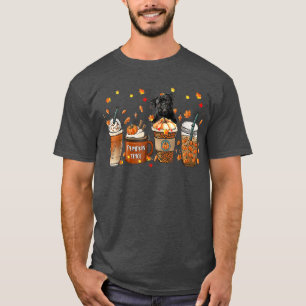 T-shirt Citrouille de café d'automne épice Latte Iced Carl